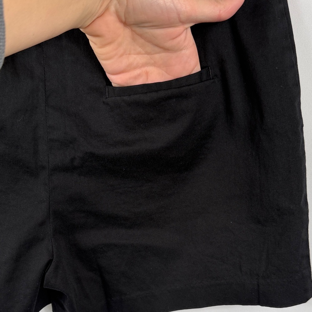 VENUS Classic Black High Waist Shorts. Womens Size 10. pockets. 3.5 inch inseam - Picture 5 of 8